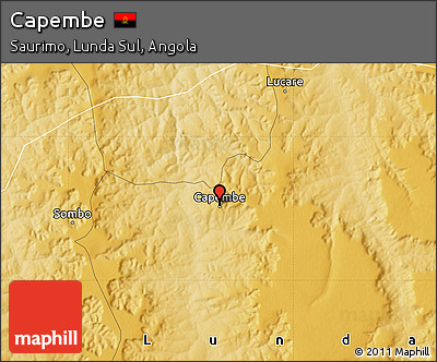 Physical Map of Capembe