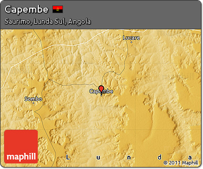 Physical Map of Capembe