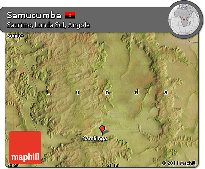 Satellite Map of Samucumba