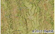 Satellite Map of Buambua