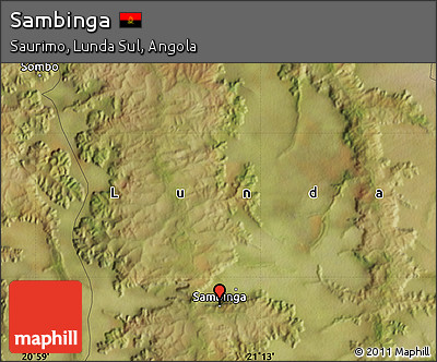 Satellite Map of Sambinga
