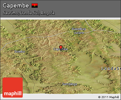 Satellite Panoramic Map of Capembe