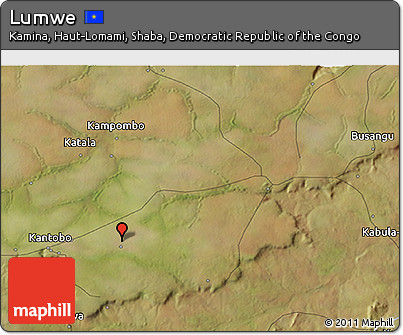 Satellite 3D Map of Lumwe