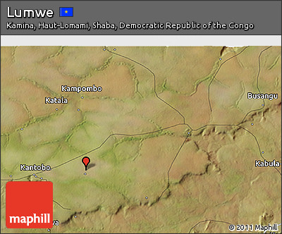 Satellite 3D Map of Lumwe