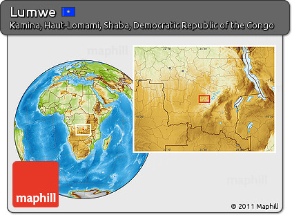 Physical Location Map of Lumwe