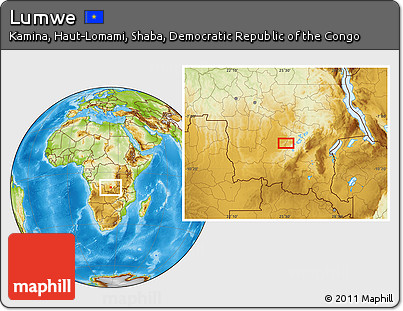 Physical Location Map of Lumwe