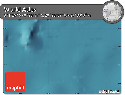 Satellite Map of the Area around 8° 44' 0" S, 27° 58' 30" W