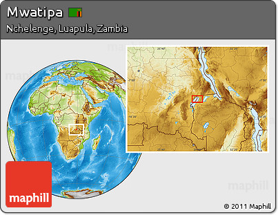 Physical Location Map of Mwatipa