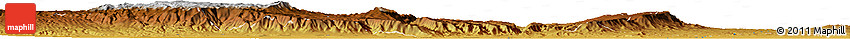 Physical Horizon Map of the Area around 8° 44' 0" S, 34° 4' 30" E