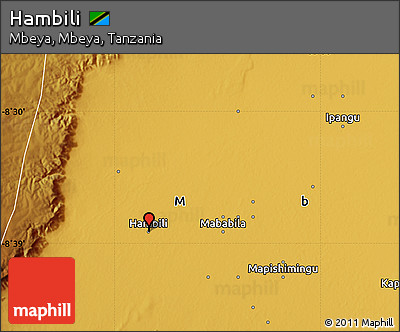 Physical Map of Hambili