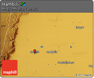 Physical Map of Hambili