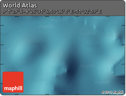Satellite Map of the Area around 8° 44' 0" S, 51° 4' 30" E