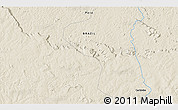 Shaded Relief 3D Map of the area around 8° 44' 0" S, 55° 10' 29" W