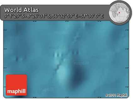 Satellite Map of the Area around 8° 44' 0" S, 57° 1' 29" E