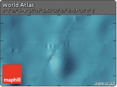 Satellite Map of the Area around 8° 44' 0" S, 57° 1' 29" E