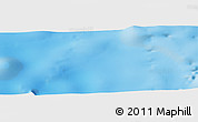 Physical Panoramic Map of the area around 8° 44' 0" S, 58° 43' 30" E