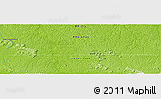 Physical Panoramic Map of the area around 8° 44' 0" S, 60° 16' 29" W
