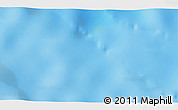 Physical 3D Map of the area around 8° 44' 0" S, 61° 16' 29" E