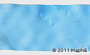 Shaded Relief 3D Map of the area around 8° 44' 0" S, 61° 16' 29" E