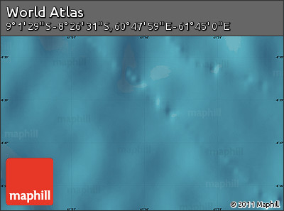 Satellite Map of the Area around 8° 44' 0" S, 61° 16' 29" E