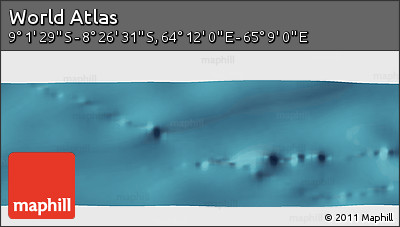 Satellite Panoramic Map of the Area around 8° 44' 0" S, 64° 40' 30" E