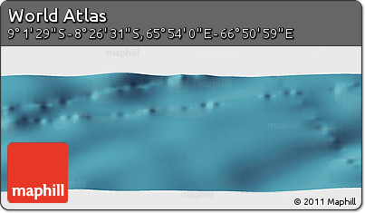 Satellite Panoramic Map of the Area around 8° 44' 0" S, 66° 22' 30" E