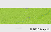 Physical Panoramic Map of the area around 8° 44' 0" S, 66° 13' 29" W