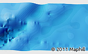 Political 3D Map of the area around 8° 44' 0" S, 68° 4' 29" E