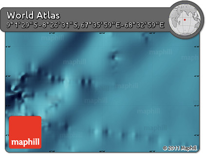 Satellite Map of the Area around 8° 44' 0" S, 68° 4' 29" E