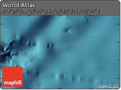 Satellite Map of the Area around 8° 44' 0" S, 68° 4' 29" E
