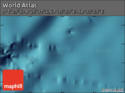 Satellite Map of the Area around 8° 44' 0" S, 68° 4' 29" E
