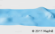 Physical Panoramic Map of the area around 8° 44' 0" S, 70° 37' 30" E