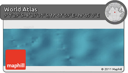Satellite Panoramic Map of the Area around 8° 44' 0" S, 78° 16' 30" E