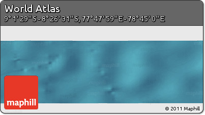 Satellite Panoramic Map of the Area around 8° 44' 0" S, 78° 16' 30" E