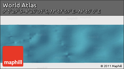 Satellite Panoramic Map of the Area around 8° 44' 0" S, 78° 16' 30" E