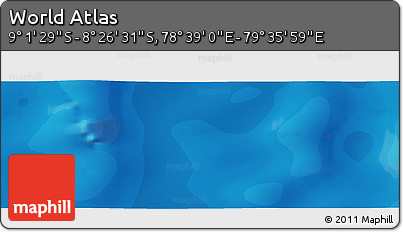 Political Panoramic Map of the Area around 8° 44' 0" S, 79° 7' 30" E
