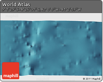 Satellite 3D Map of the Area around 8° 44' 0" S, 81° 31' 30" W