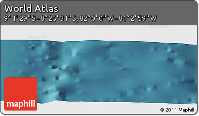 Satellite Panoramic Map of the Area around 8° 44' 0" S, 81° 31' 30" W