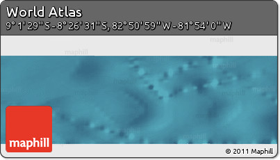 Satellite Panoramic Map of the Area around 8° 44' 0" S, 82° 22' 30" W