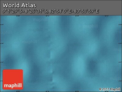 Satellite Map of the Area around 8° 44' 0" S, 83° 22' 30" E