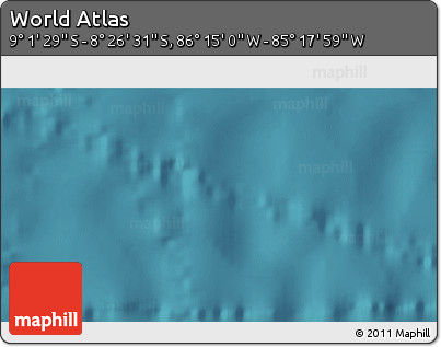 Satellite 3D Map of the Area around 8° 44' 0" S, 85° 46' 30" W