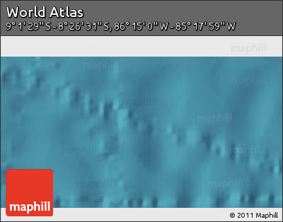 Satellite 3D Map of the Area around 8° 44' 0" S, 85° 46' 30" W