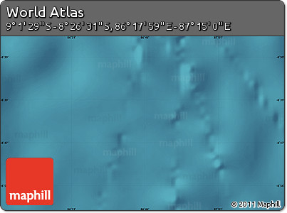 Satellite Map of the Area around 8° 44' 0" S, 86° 46' 30" E