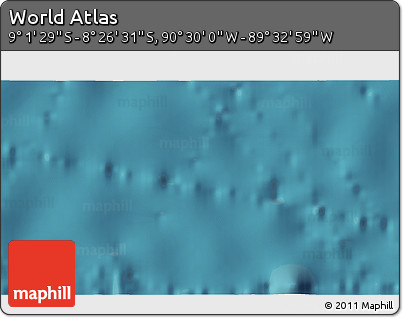 Satellite 3D Map of the Area around 8° 44' 0" S, 90° 1' 30" W