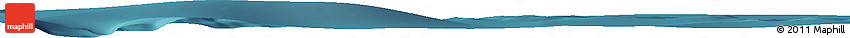 Satellite Horizon Map of the Area around 8° 44' 0" S, 95° 7' 30" W