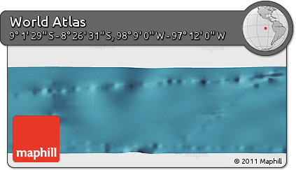 Satellite Panoramic Map of the Area around 8° 44' 0" S, 97° 40' 30" W