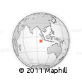 Outline Map of the Area around 8° 44' 0" S, 98° 40' 30" E, rectangular outline