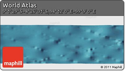 Satellite Panoramic Map of the Area around 8° 44' 0" S, 98° 40' 30" E