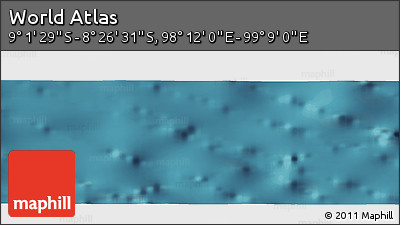 Satellite Panoramic Map of the Area around 8° 44' 0" S, 98° 40' 30" E