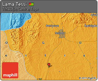 Political Map of Lama Tessi
